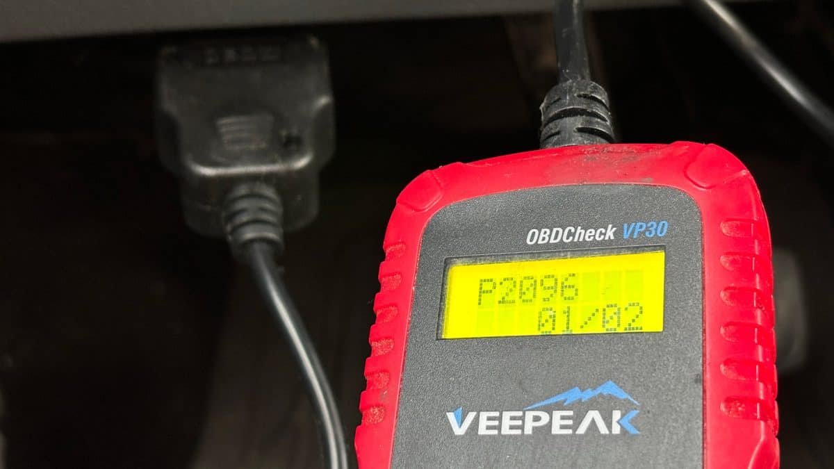 P2096 DTC on an F250